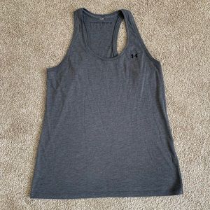 Under Armour Threadborne Grey tanktop Size M